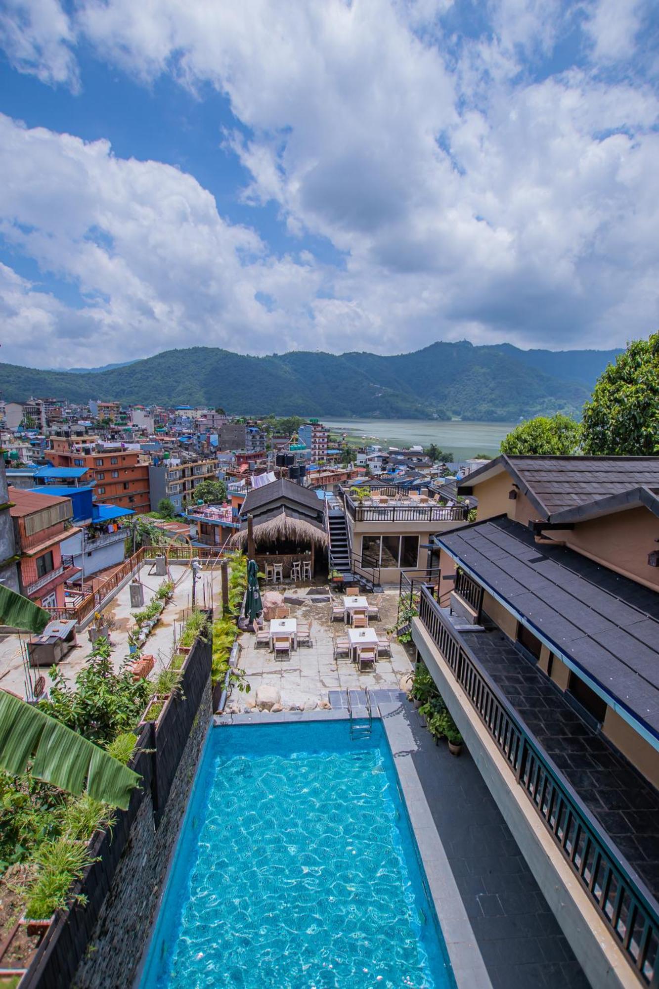 Pokhara Boutique Hotel Exteriör bild