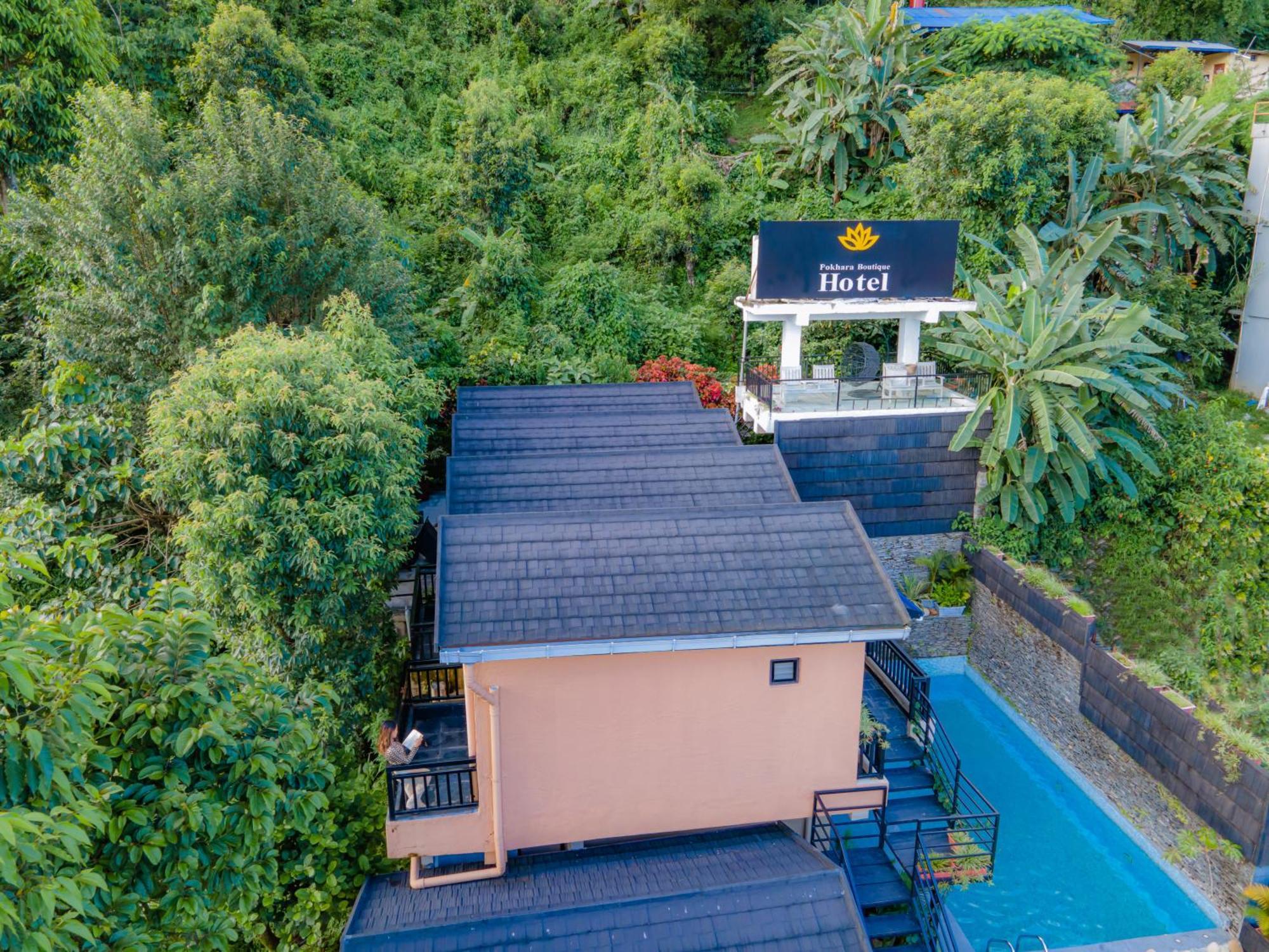 Pokhara Boutique Hotel Exteriör bild
