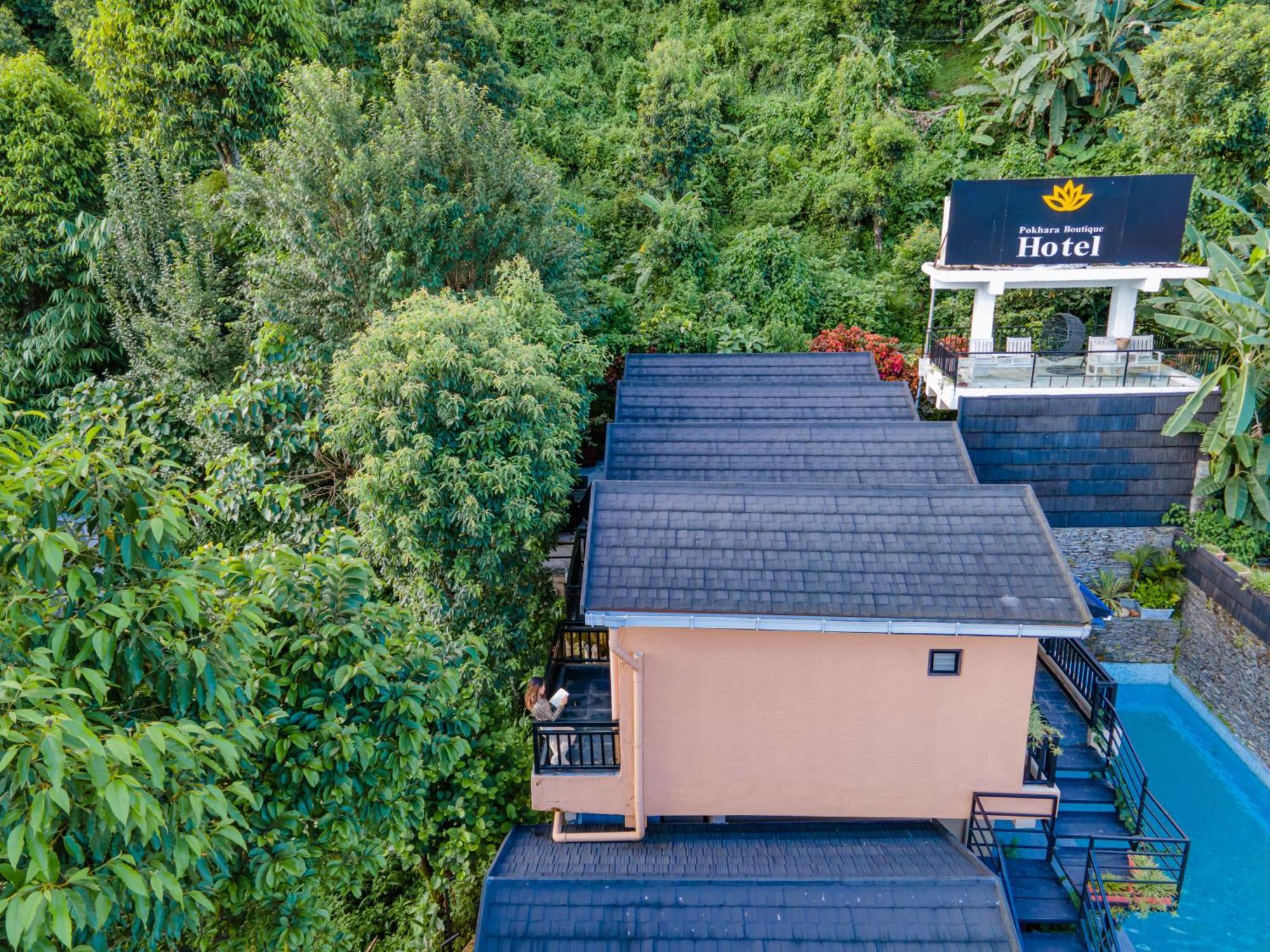 Pokhara Boutique Hotel Exteriör bild